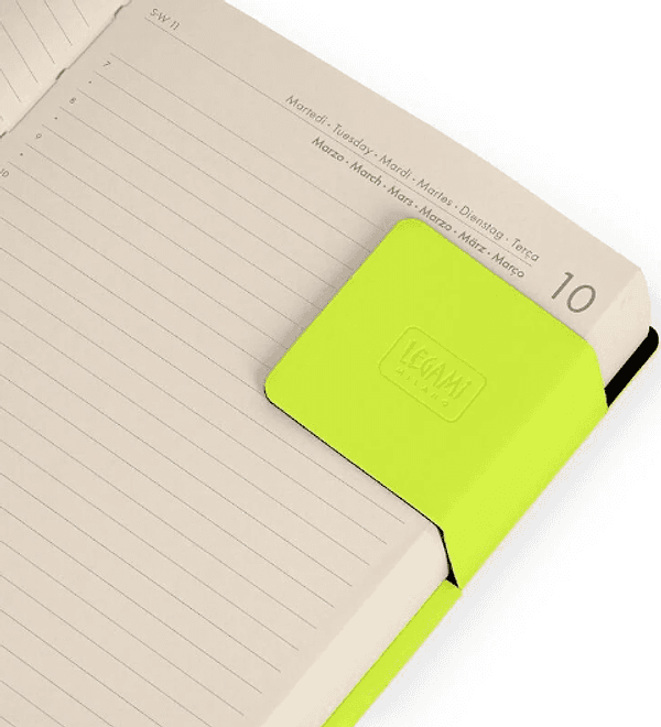 Legami -  Agenda 16 Mesi Giornaliera Medium - Chartreuse - 6