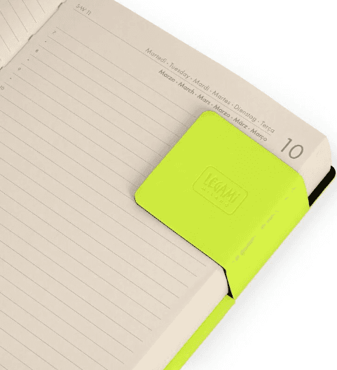Legami -  Agenda 16 Mesi Giornaliera Medium - Chartreuse - 6