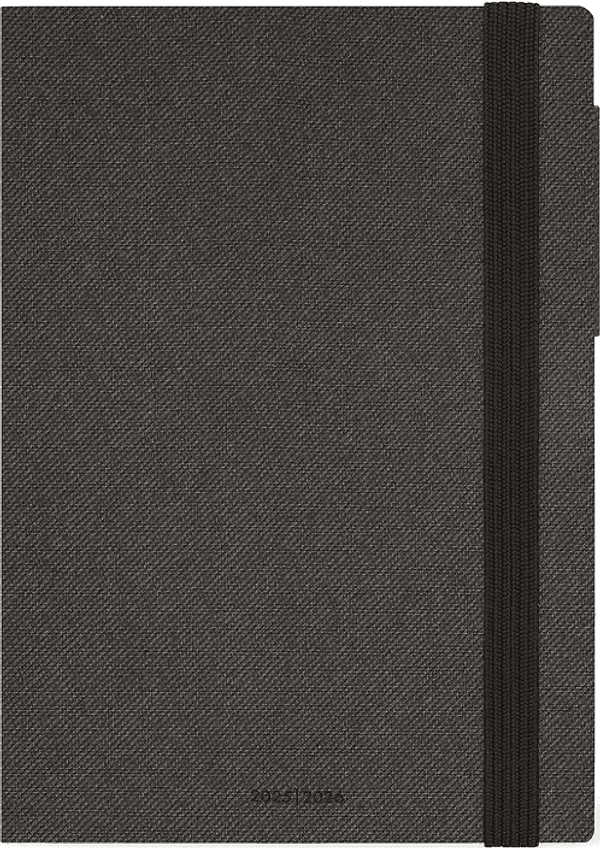 Legami - Agenda 16 Mesi Giornaliera Medium - Deep Graphite