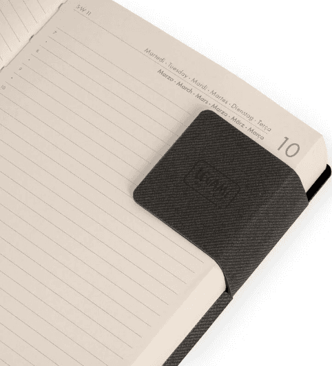 Legami - Agenda 16 Mesi Giornaliera Medium - Deep Graphite - 5