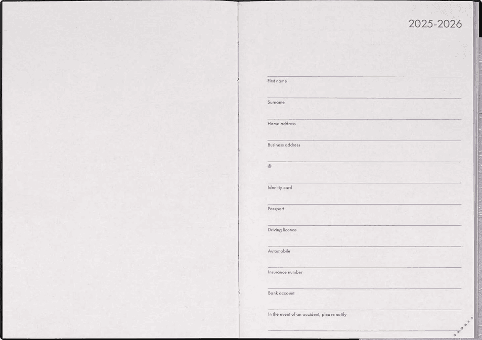 Legami - Agenda 16 Mesi Settimanale Medium - Mystic Lilac - 3