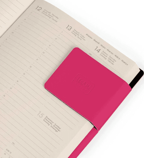 Legami - Agenda 16 Mesi Settimanale Medium - Raspberry - 6
