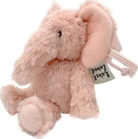 Peluche elefante Label Label Elly rosa 15 cm - 2