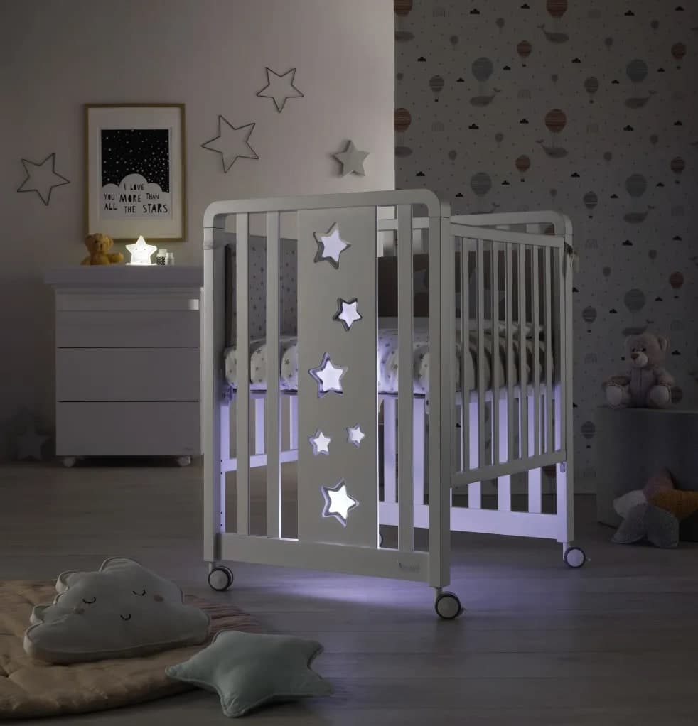 Lettino + Set tessile Glam Lux Azzurra Design