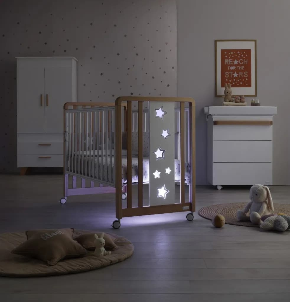 Lettino + Set tessile Glam Lux Azzurra Design - 3