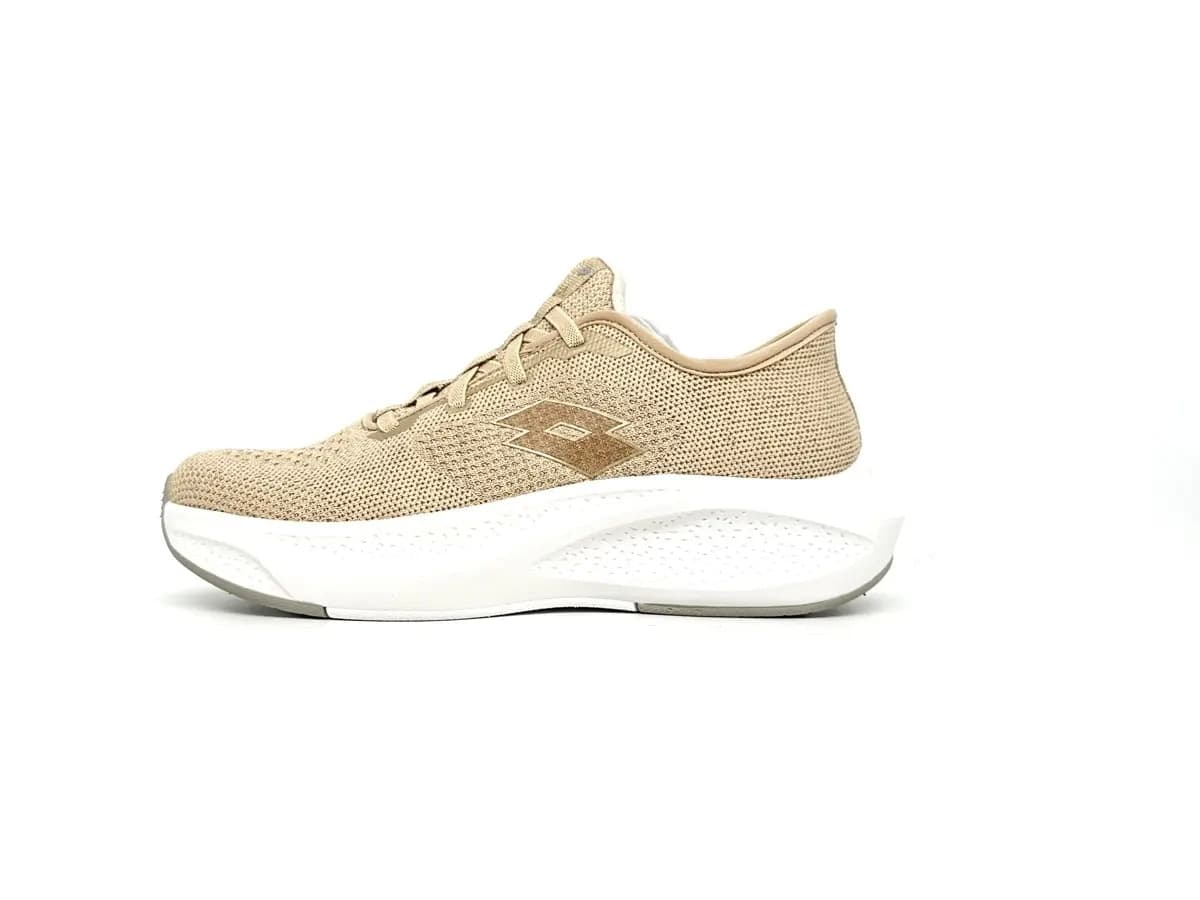 Lotto sneaker donna Run 90 Slip &amp; Go  beige con memory foam - 6