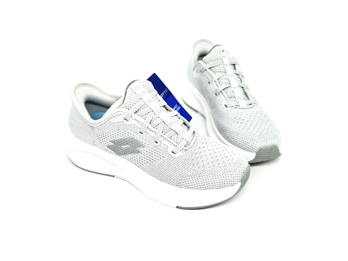 Lotto sneaker donna Run 90 Slip &amp; Go grigia con memory foam - 3