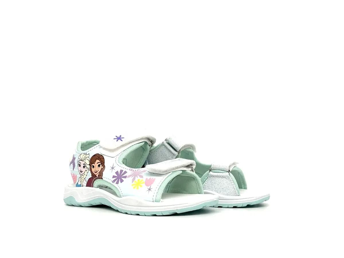 Sandali bambina Frozen Elsa e Anna estivi con strappo - 7