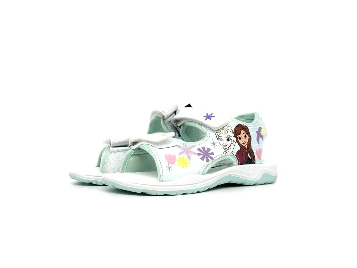 Sandali bambina Frozen Elsa e Anna estivi con strappo - 2