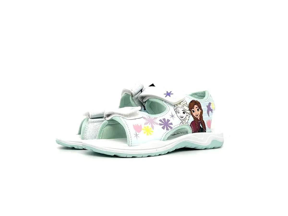 Sandali bambina Frozen Elsa e Anna estivi con strappo - 2