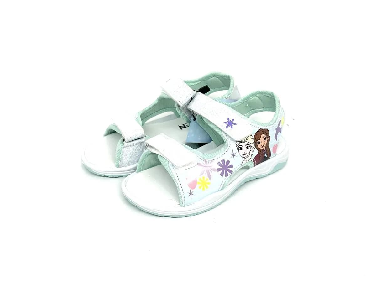 Sandali bambina Frozen Elsa e Anna estivi con strappo - 3