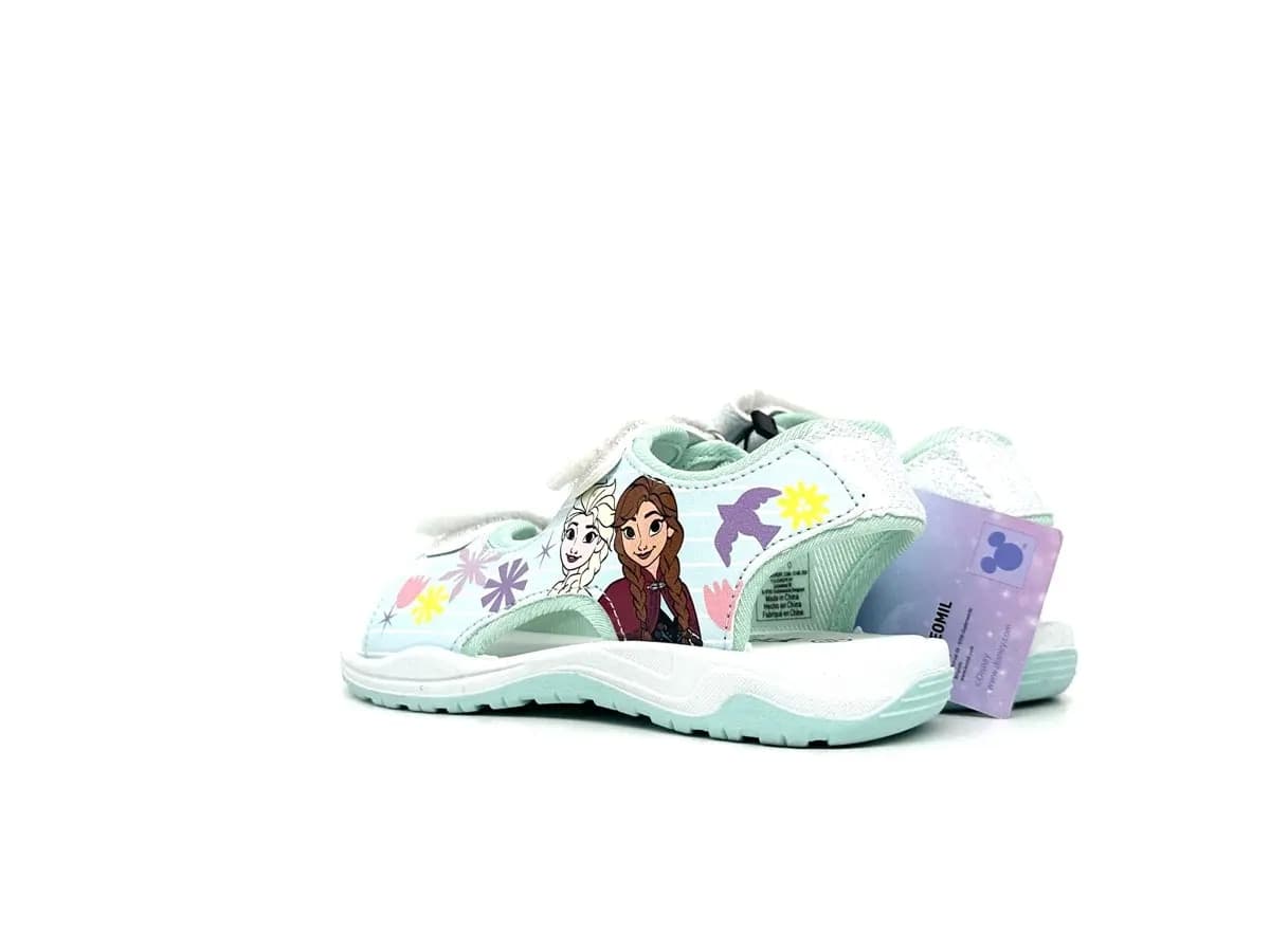 Sandali bambina Frozen Elsa e Anna estivi con strappo - 5