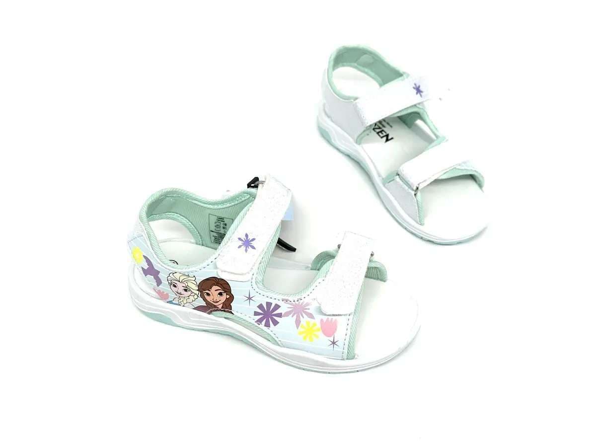 Sandali bambina Frozen Elsa e Anna estivi con strappo - 6