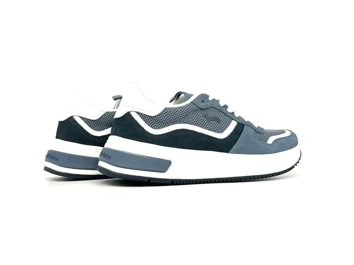 Harmont &amp; Blaine sneaker uomo avio camoscio tessuto casual sportive - 2