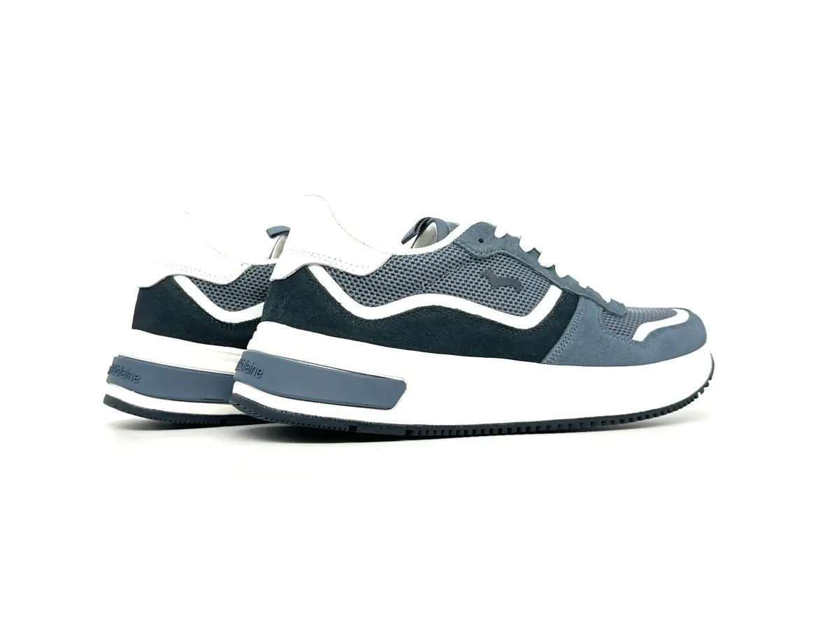 Harmont &amp; Blaine sneaker uomo avio camoscio tessuto casual sportive - 2