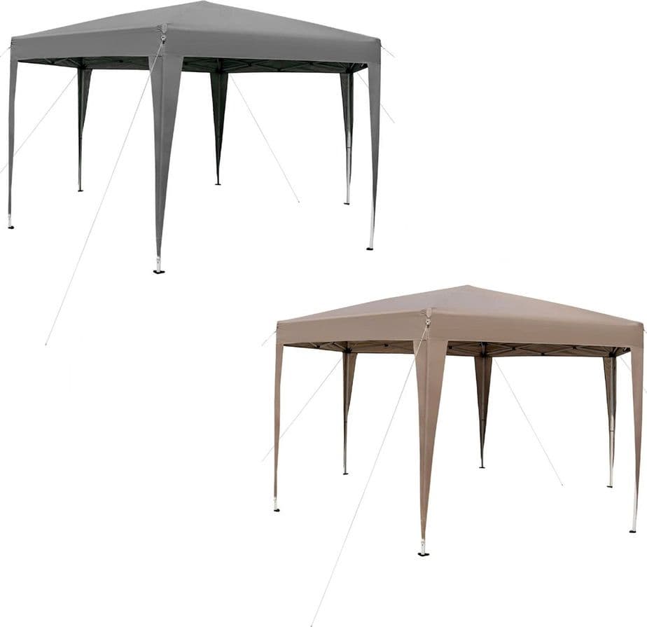 GAZEBO TENDA RICHIUDIBILE DA GIARDINO ESTERNO 3X3MT PER CAMPEGGI FESTA CON BORSA TRASPORTO