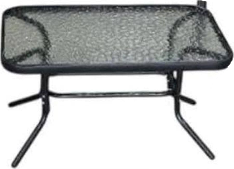 SET 4PZ DA GIARDINO SALOTTO CAPRI CON 2 SEDIE TAVOLINO CON PIANO VETRO DIVANO NERO 529013 - 4