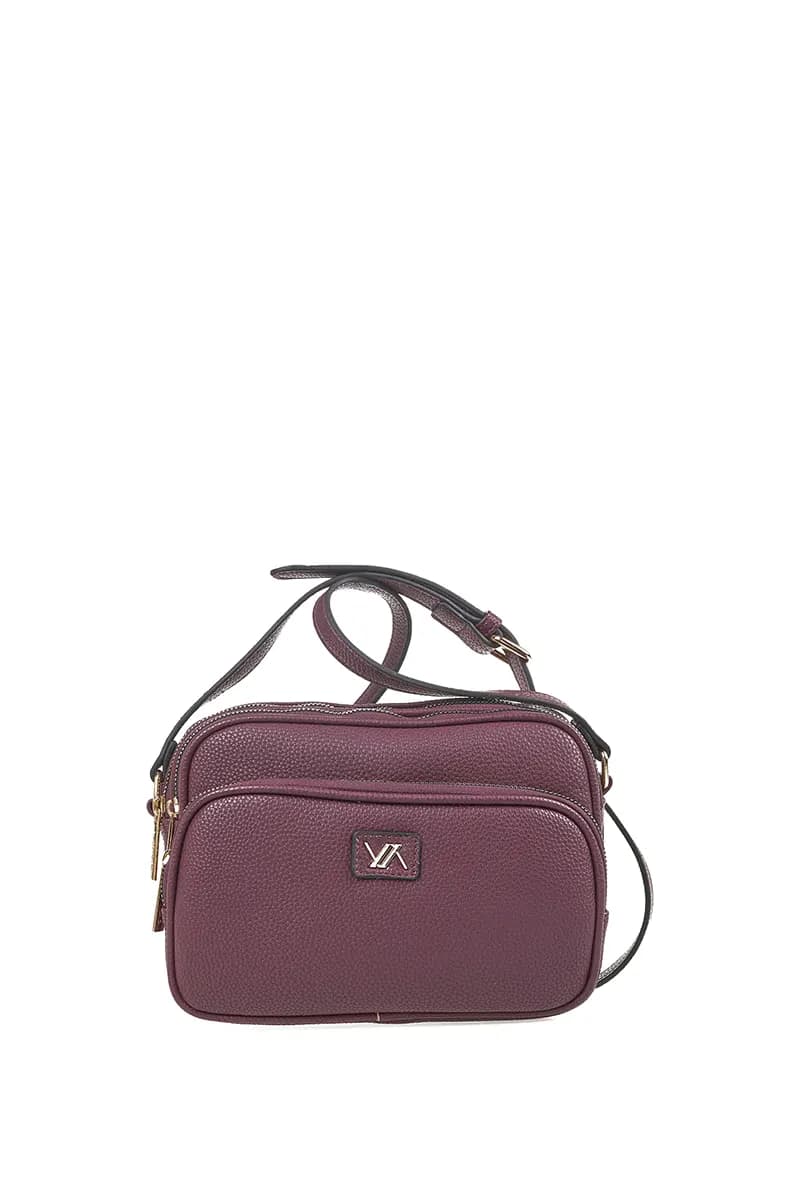 VERDE FASHION | Borsa a tracolla doppia zip - 9