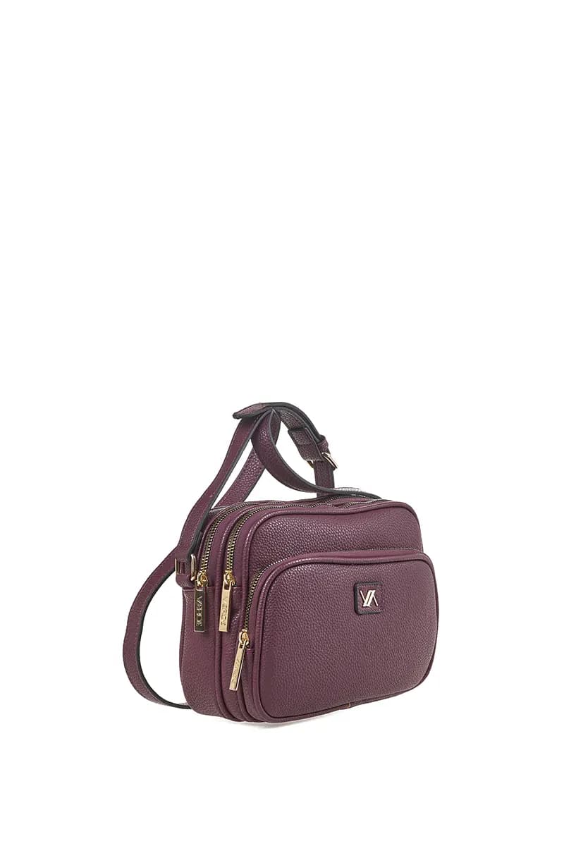 VERDE FASHION | Borsa a tracolla doppia zip - 7