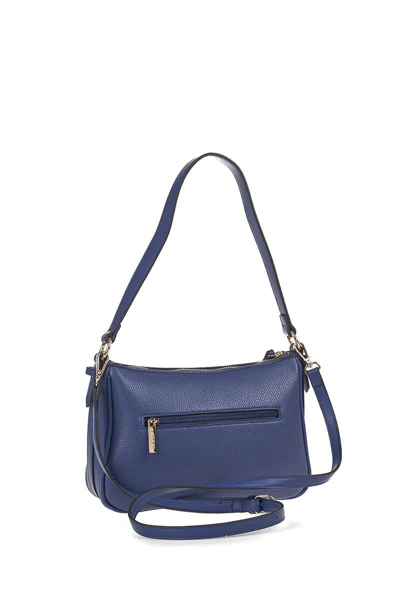 VERDE FASHION | Borsa a spalla con logo intarsiato - 2