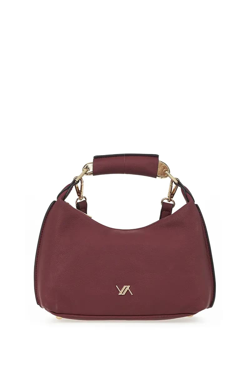 VERDE FASHION | Borsa con manico in metallo e tracolla - 17