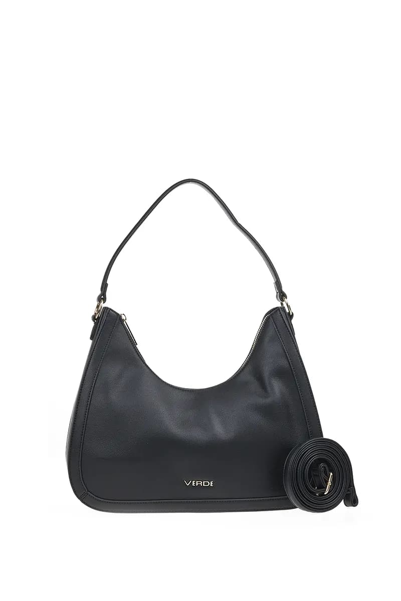 VERDE FASHION | Borsa hobo a spalla con tracolla - 13