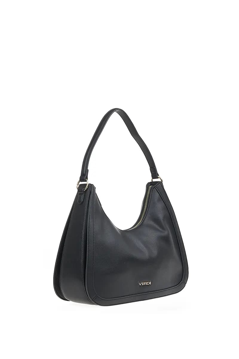 VERDE FASHION | Borsa hobo a spalla con tracolla - 3