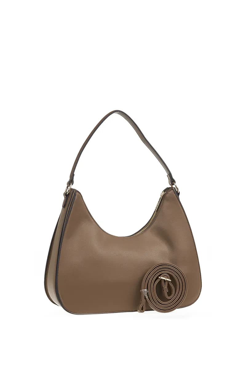 VERDE FASHION | Borsa hobo a spalla con tracolla - 6