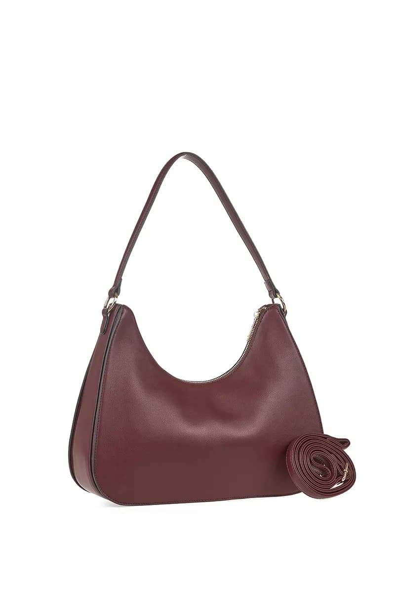 VERDE FASHION | Borsa hobo a spalla con tracolla - 9