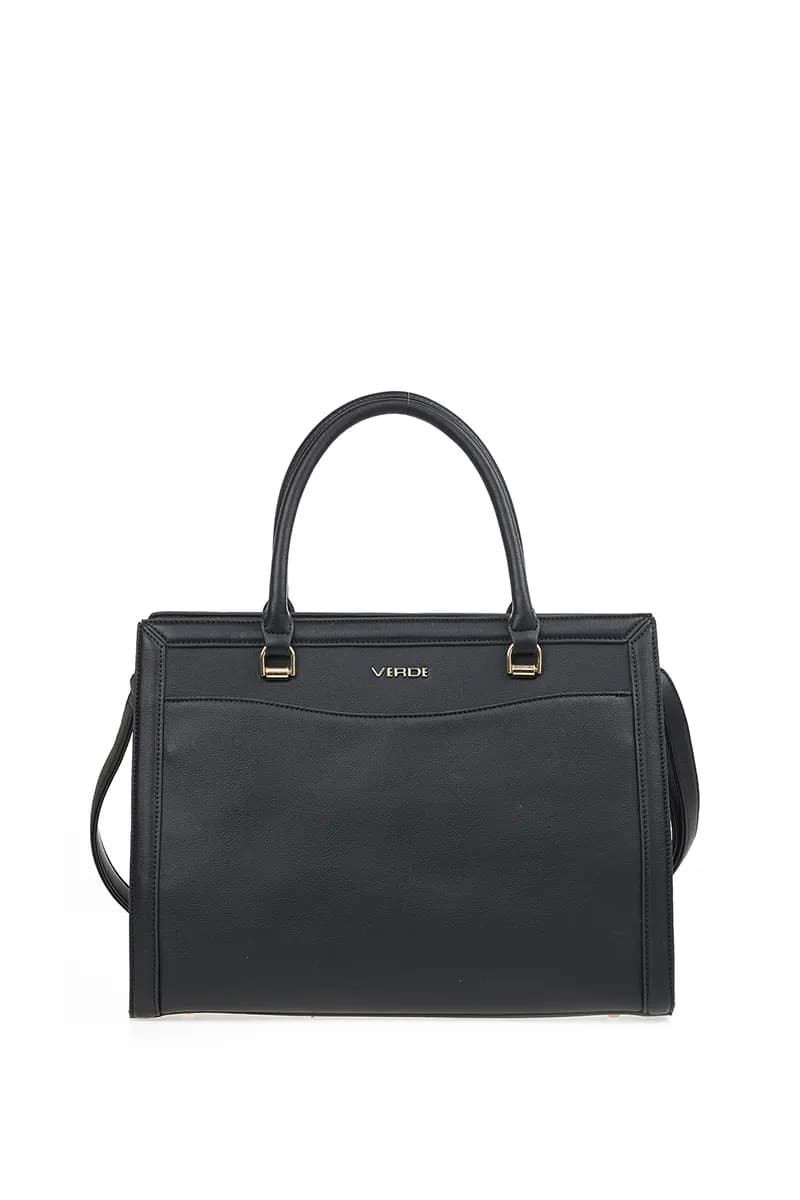 VERDE FASHION | Borsa tote con tracolla - 15