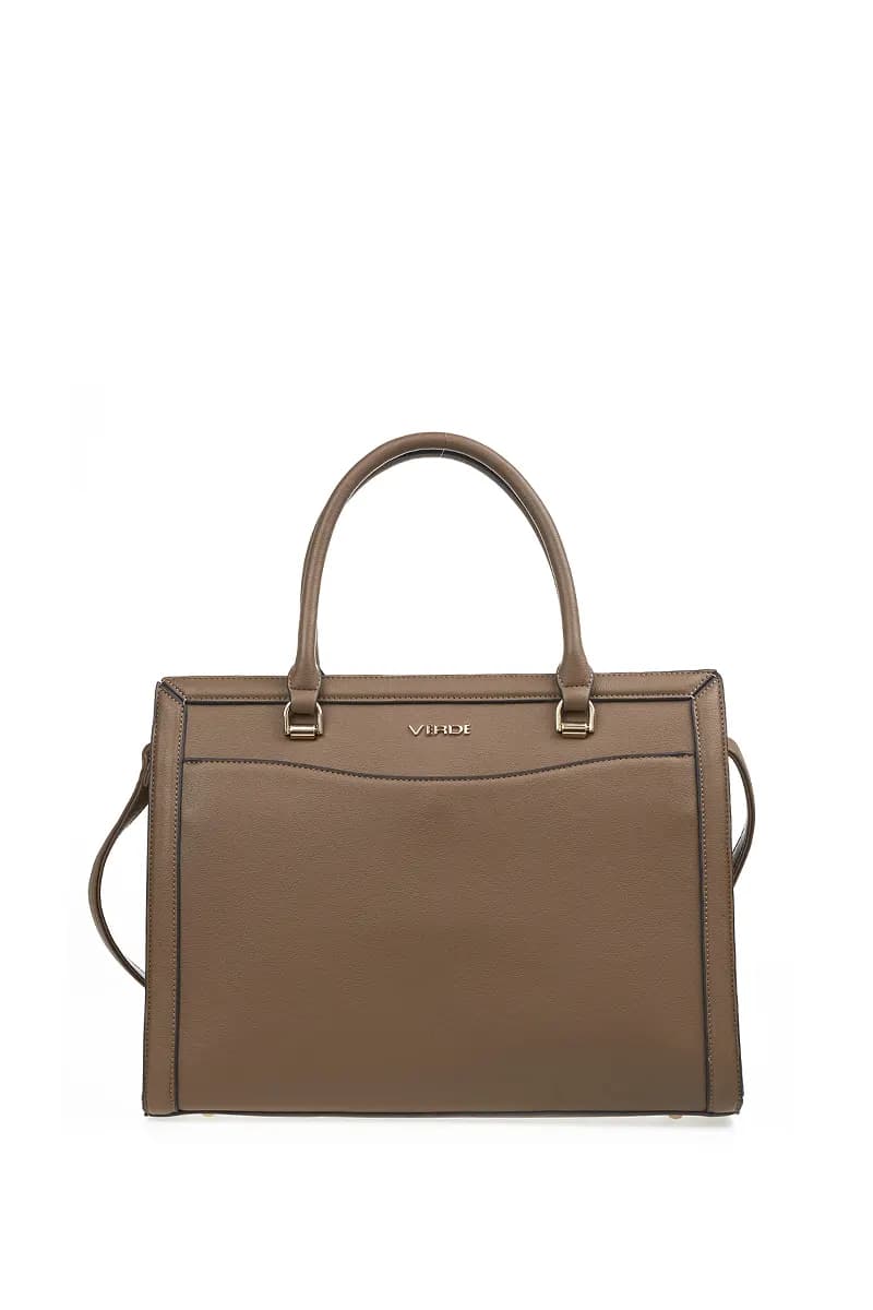 VERDE FASHION | Borsa tote con tracolla - 14