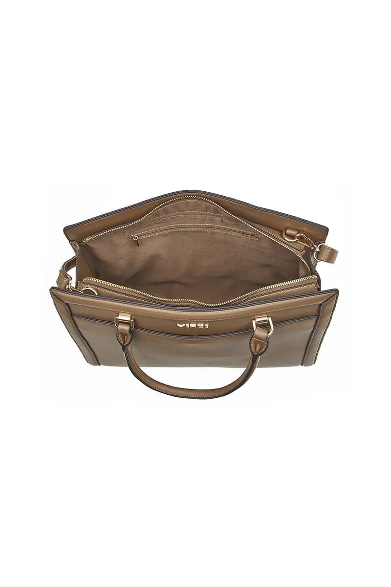 VERDE FASHION | Borsa tote con tracolla - 4