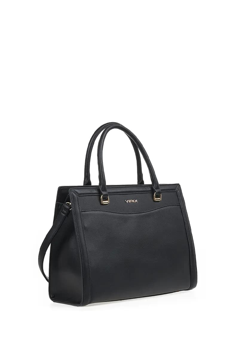 VERDE FASHION | Borsa tote con tracolla - 6