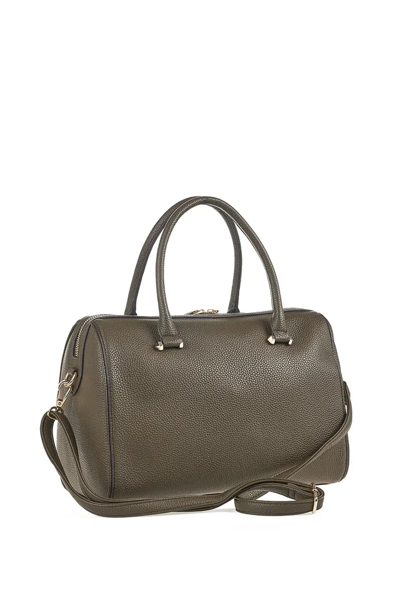 VERDE FASHION | Borsa bauletto con tracolla - 6