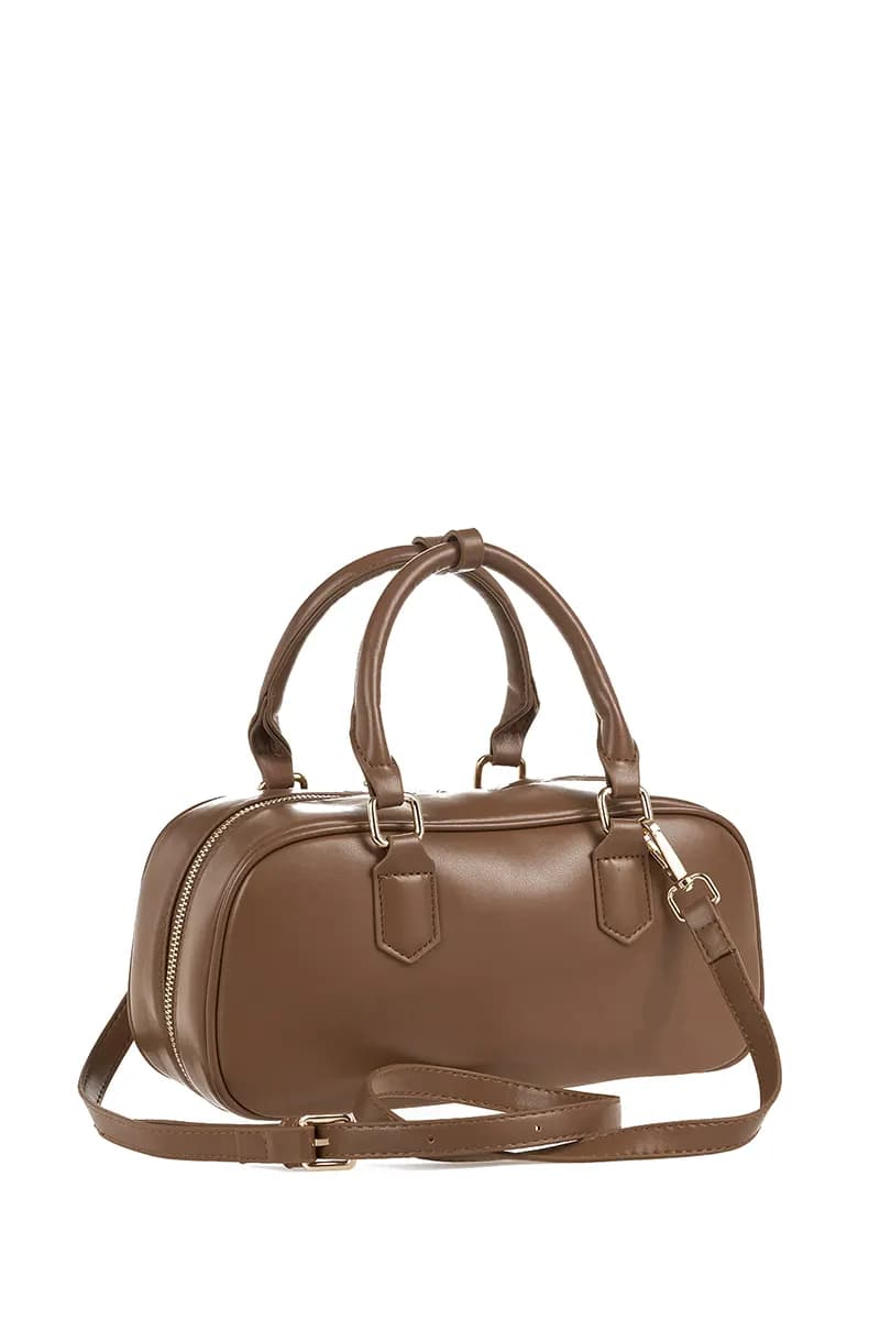 VERDE FASHION | Borsa baguette con tracolla - 6