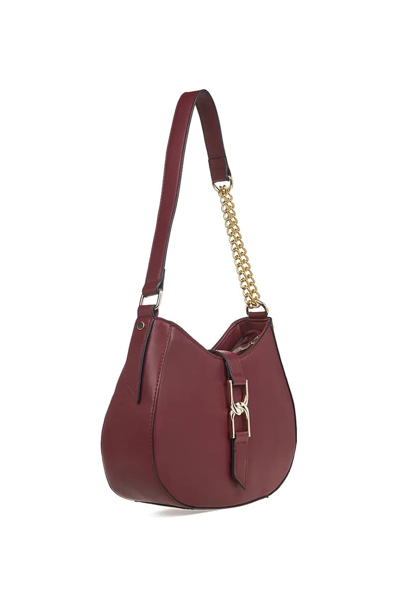VERDE FASHION | Borsa a spalla mezzaluna - 11