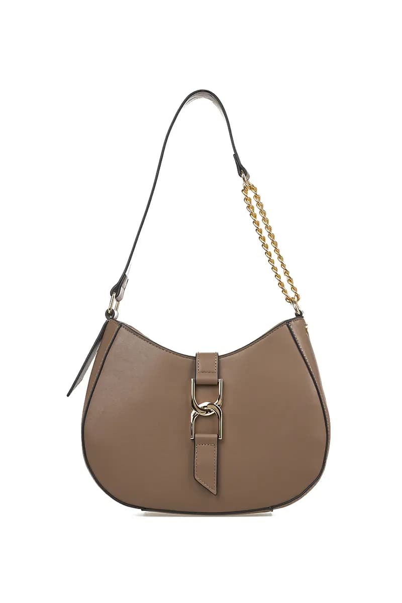 VERDE FASHION | Borsa a spalla mezzaluna - 5