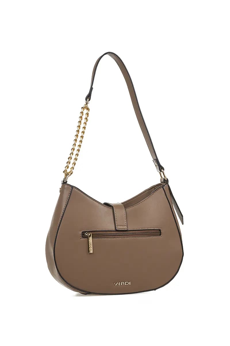 VERDE FASHION | Borsa a spalla mezzaluna - 6