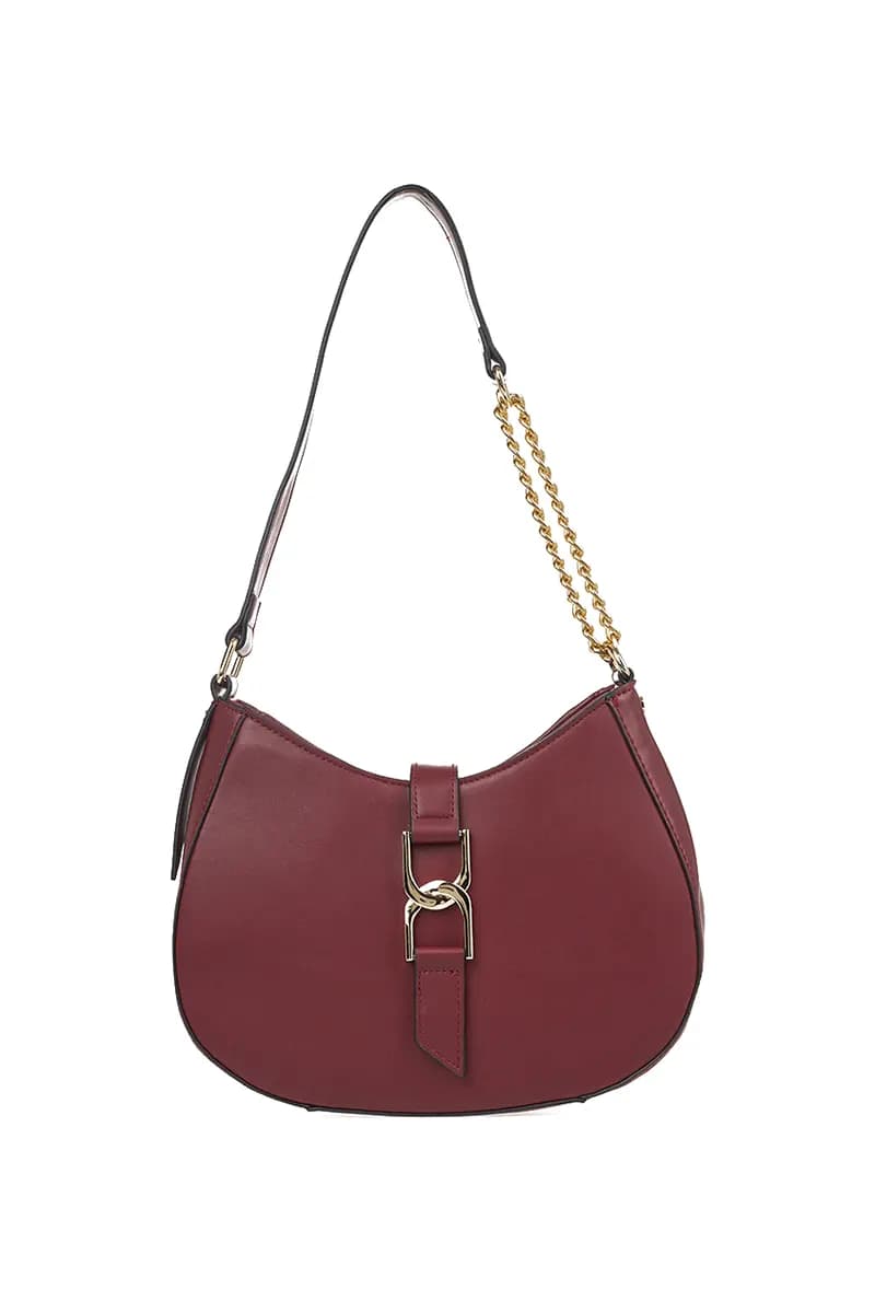 VERDE FASHION | Borsa a spalla mezzaluna - 9