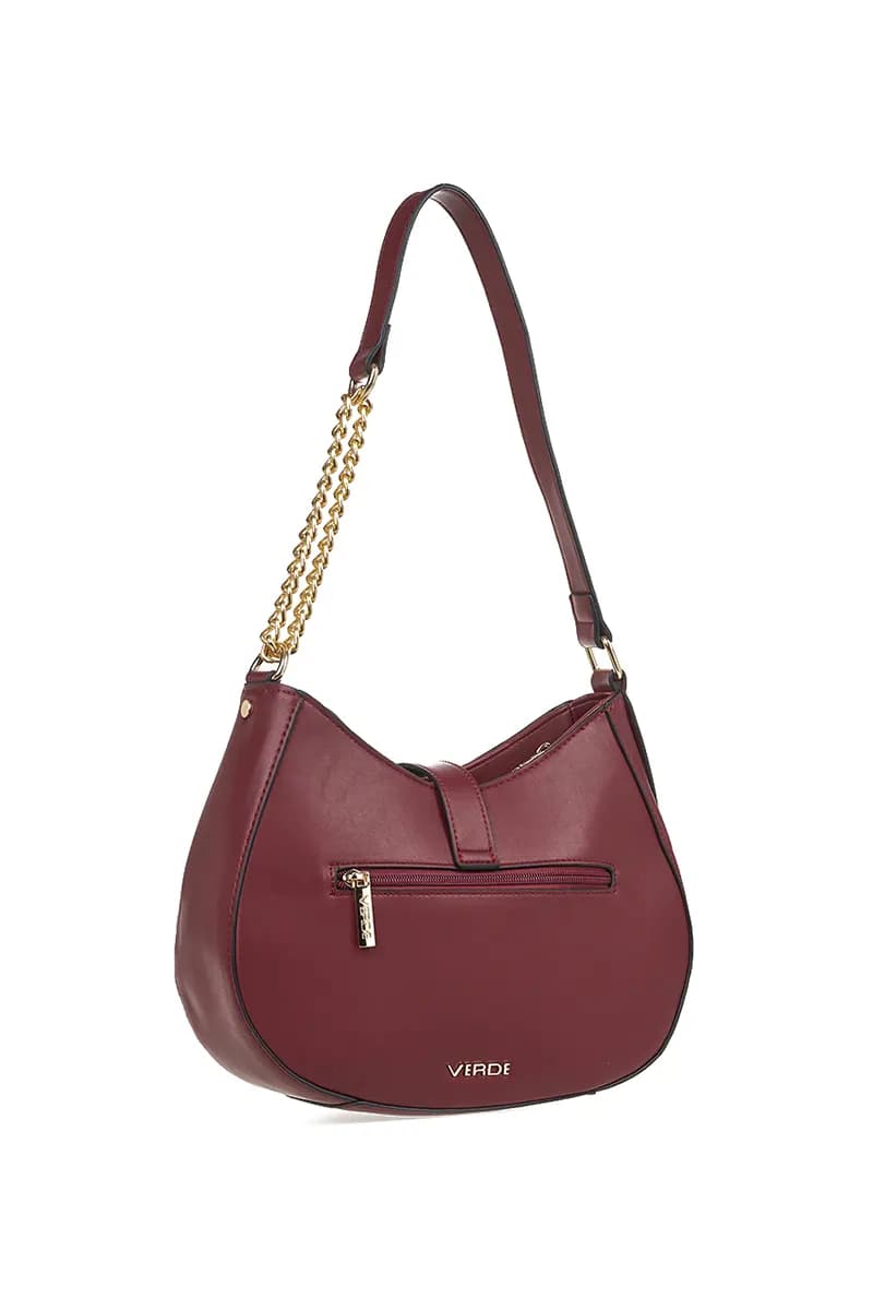 VERDE FASHION | Borsa a spalla mezzaluna - 10