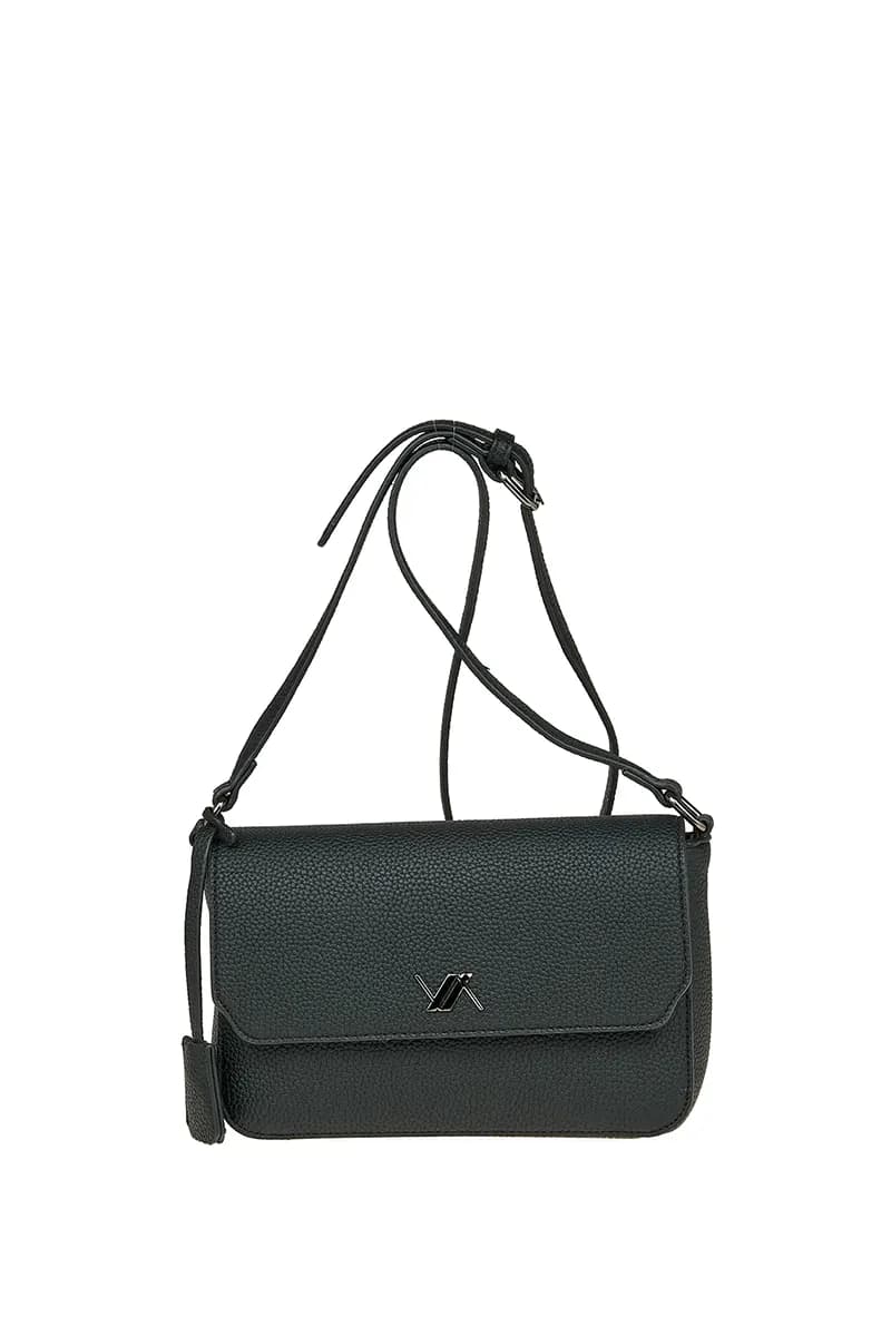VERDE FASHION | Borsa a tracolla con patta - 15
