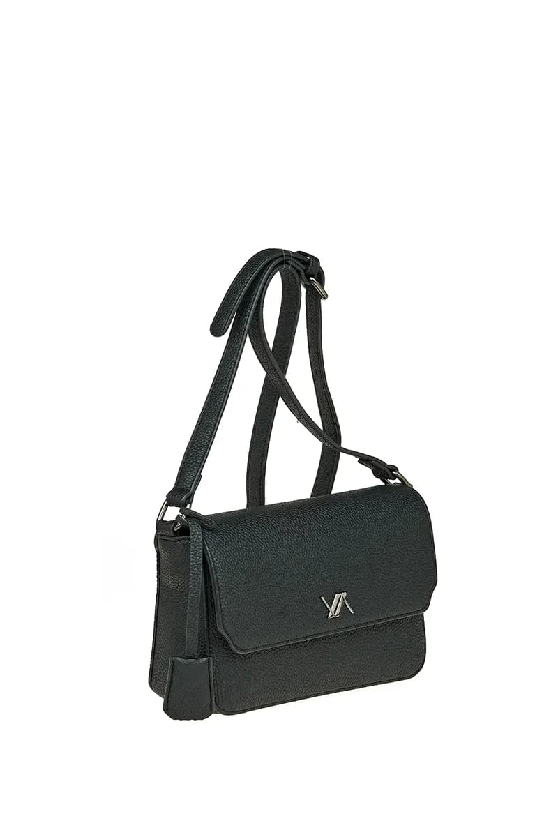 VERDE FASHION | Borsa a tracolla con patta - 11