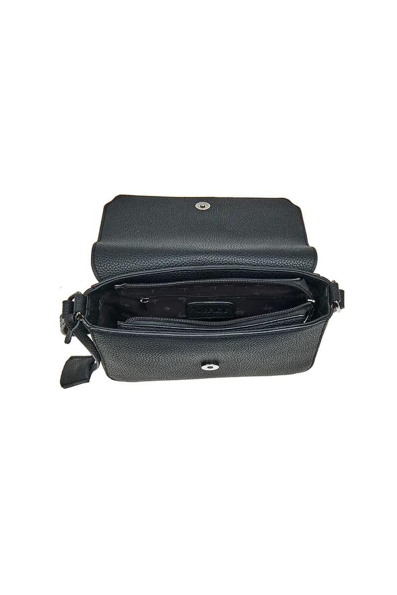 VERDE FASHION | Borsa a tracolla con patta - 12