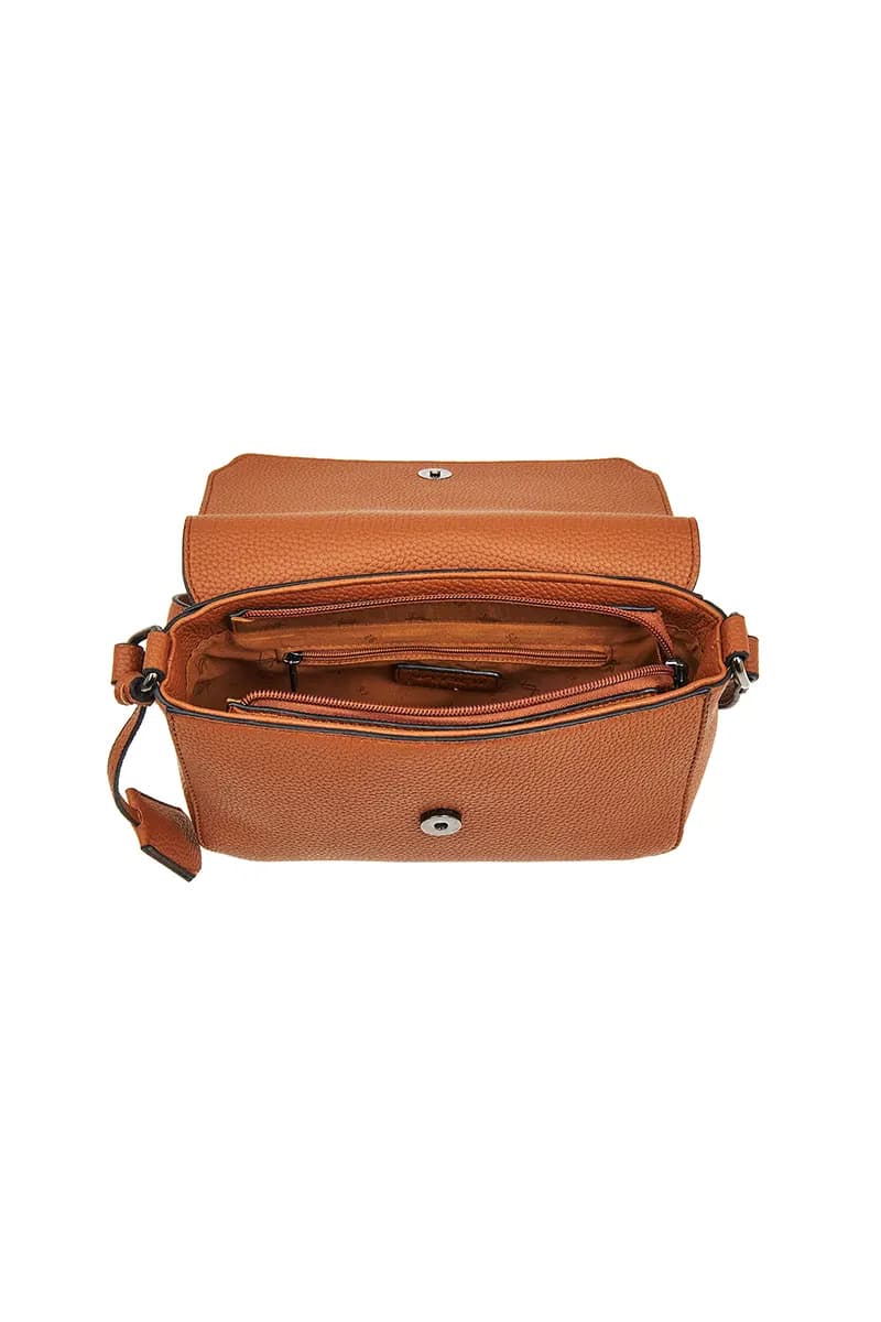 VERDE FASHION | Borsa a tracolla con patta - 4