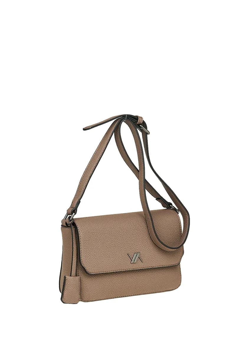 VERDE FASHION | Borsa a tracolla con patta - 7