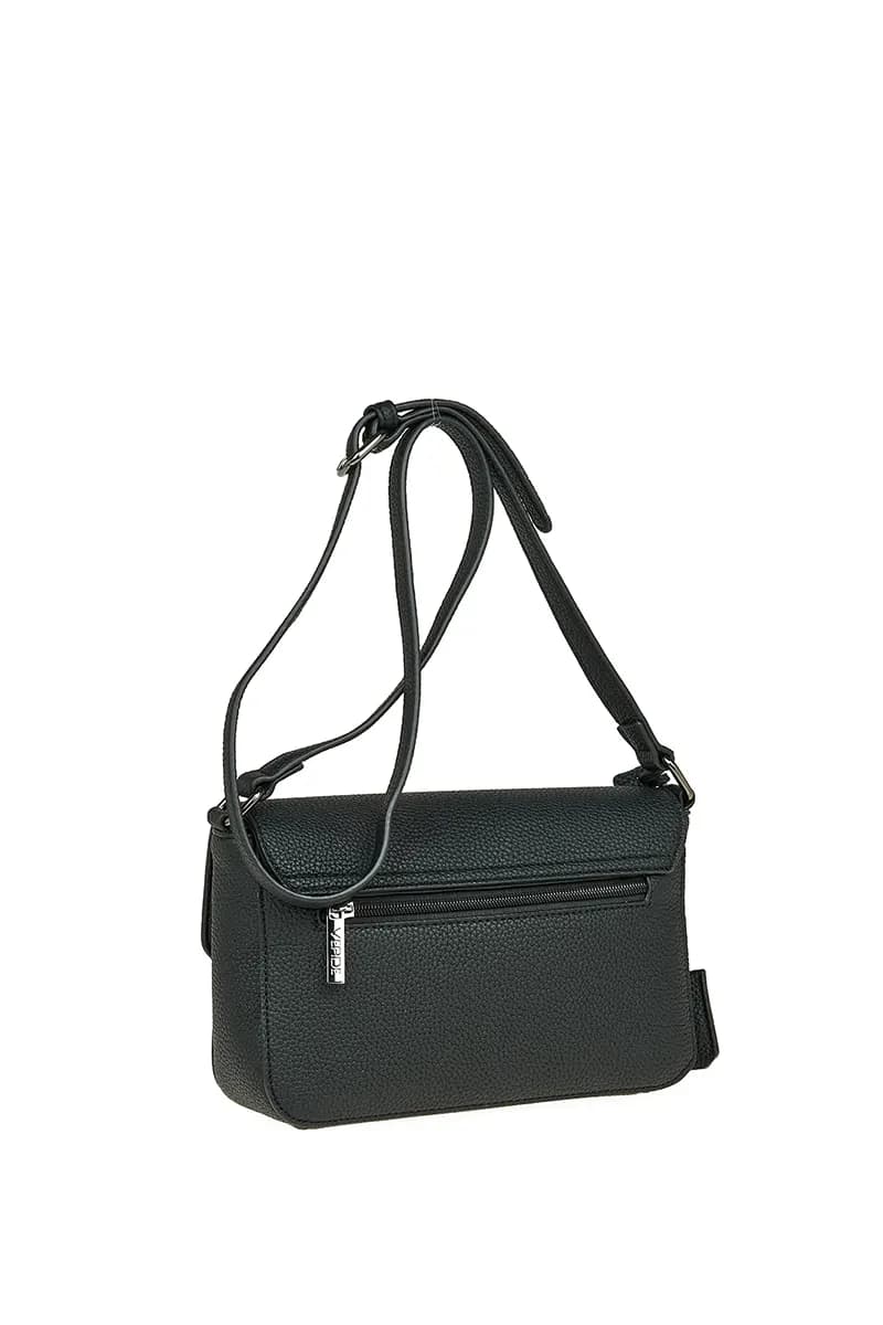 VERDE FASHION | Borsa a tracolla con patta - 10