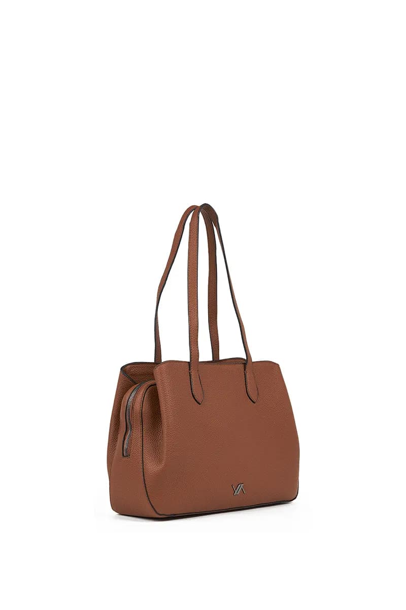 VERDE FASHION | Borsa a spalla tre scomparti - 11
