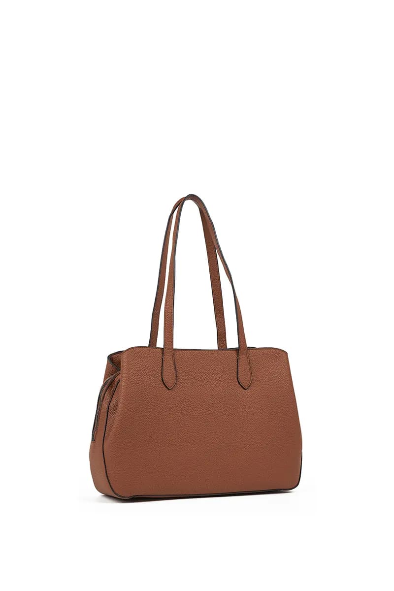 VERDE FASHION | Borsa a spalla tre scomparti - 10