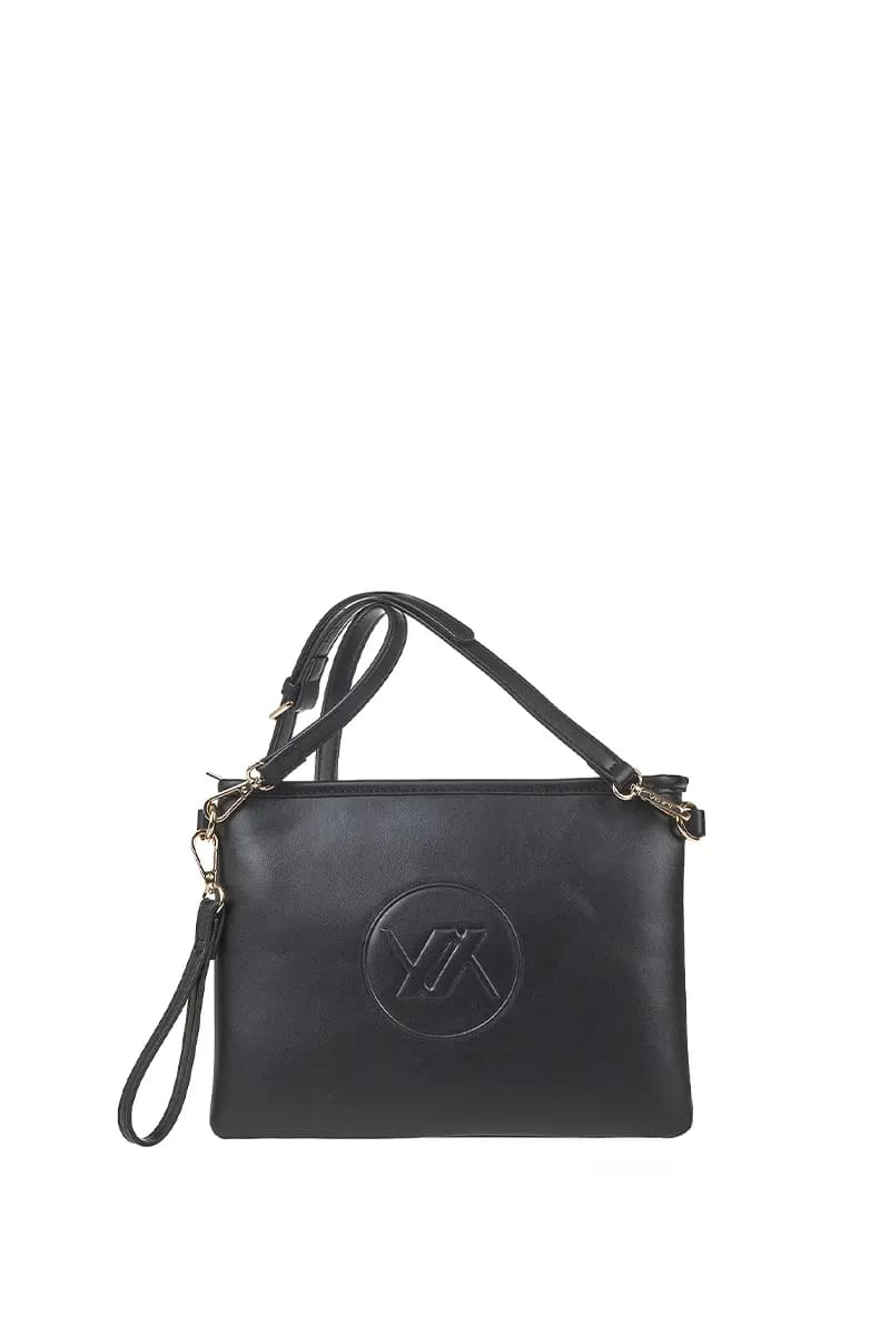 VERDE FASHION | Pochette a busta con logo a rilievo - 15
