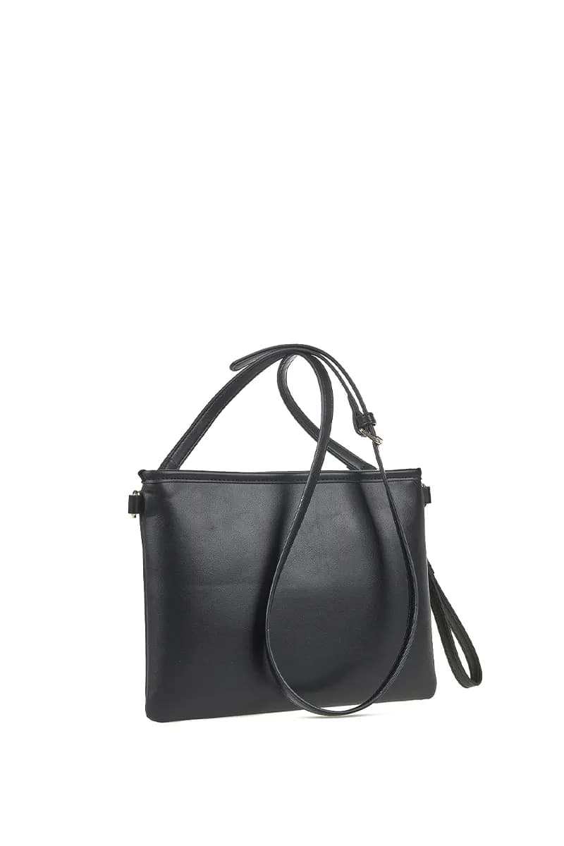 VERDE FASHION | Pochette a busta con logo a rilievo - 2